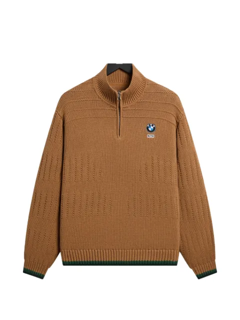 KITH x BMW Ansel quarter-zip sweater
