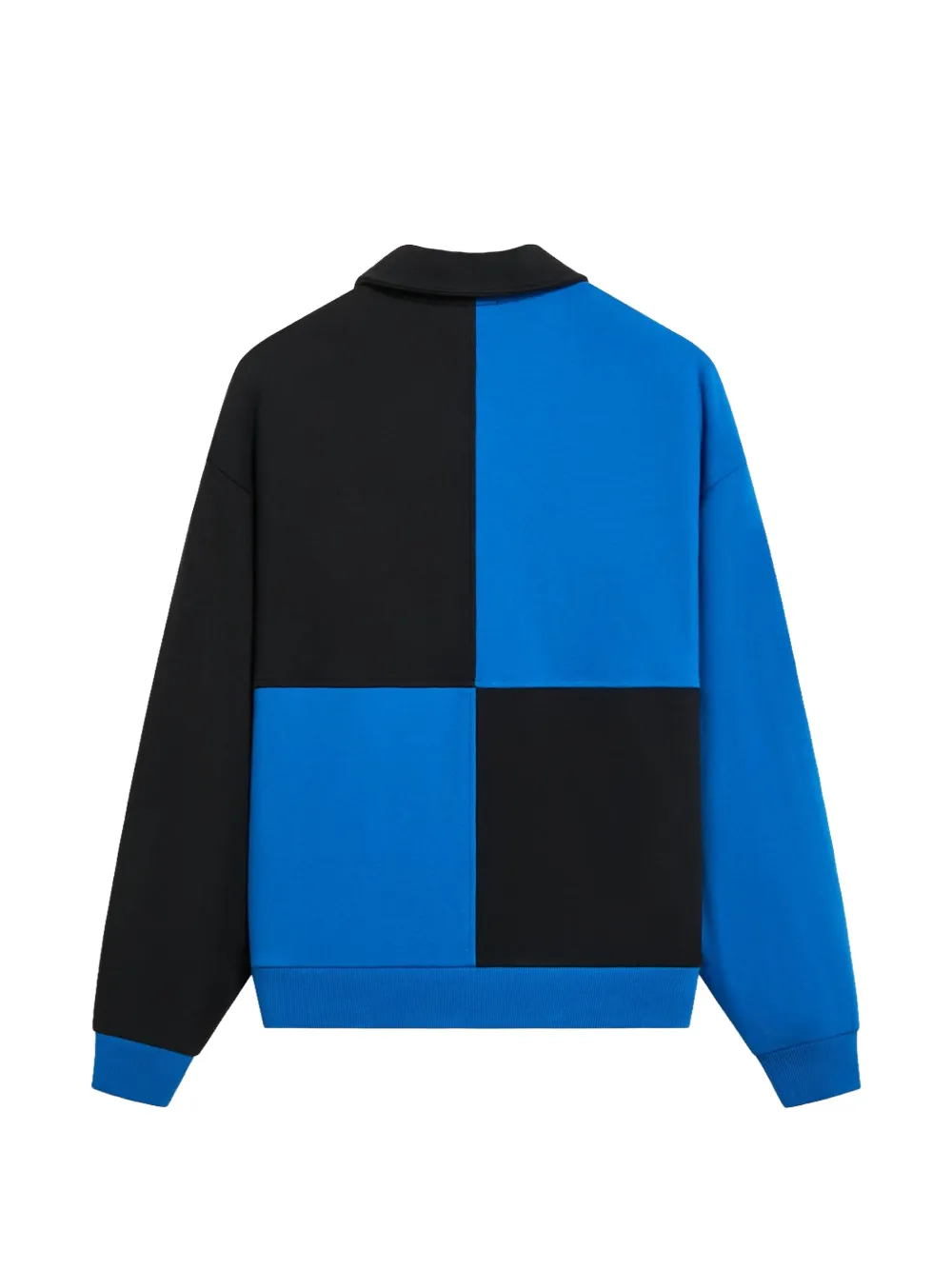 KITH x BMW geruite Nelson sweater Blauw