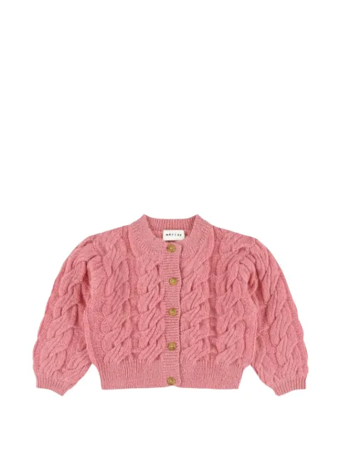 Morley Tilda cable-knit cardigan