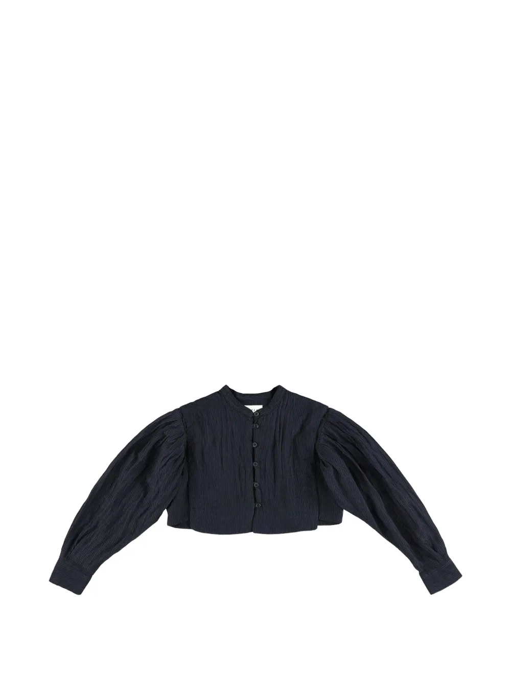 Morley Kids' Yndigo Balloon-sleeve Shirt In Black