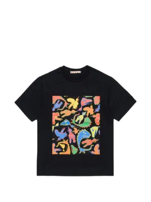 Kenzo Kids elephant-graphic T-shirt | Blue | FARFETCH