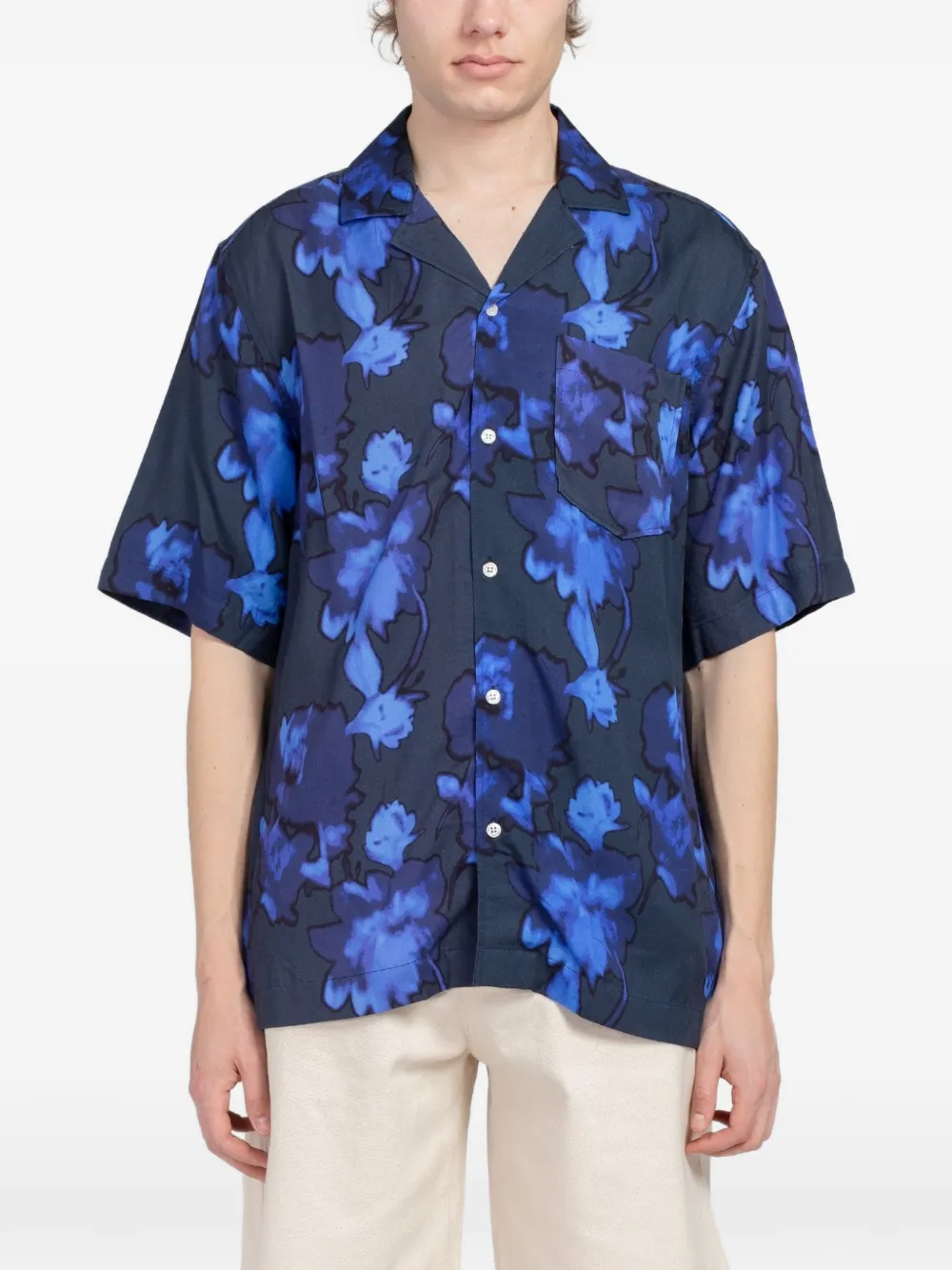 MINIMUM Hayden floral-print shirt
