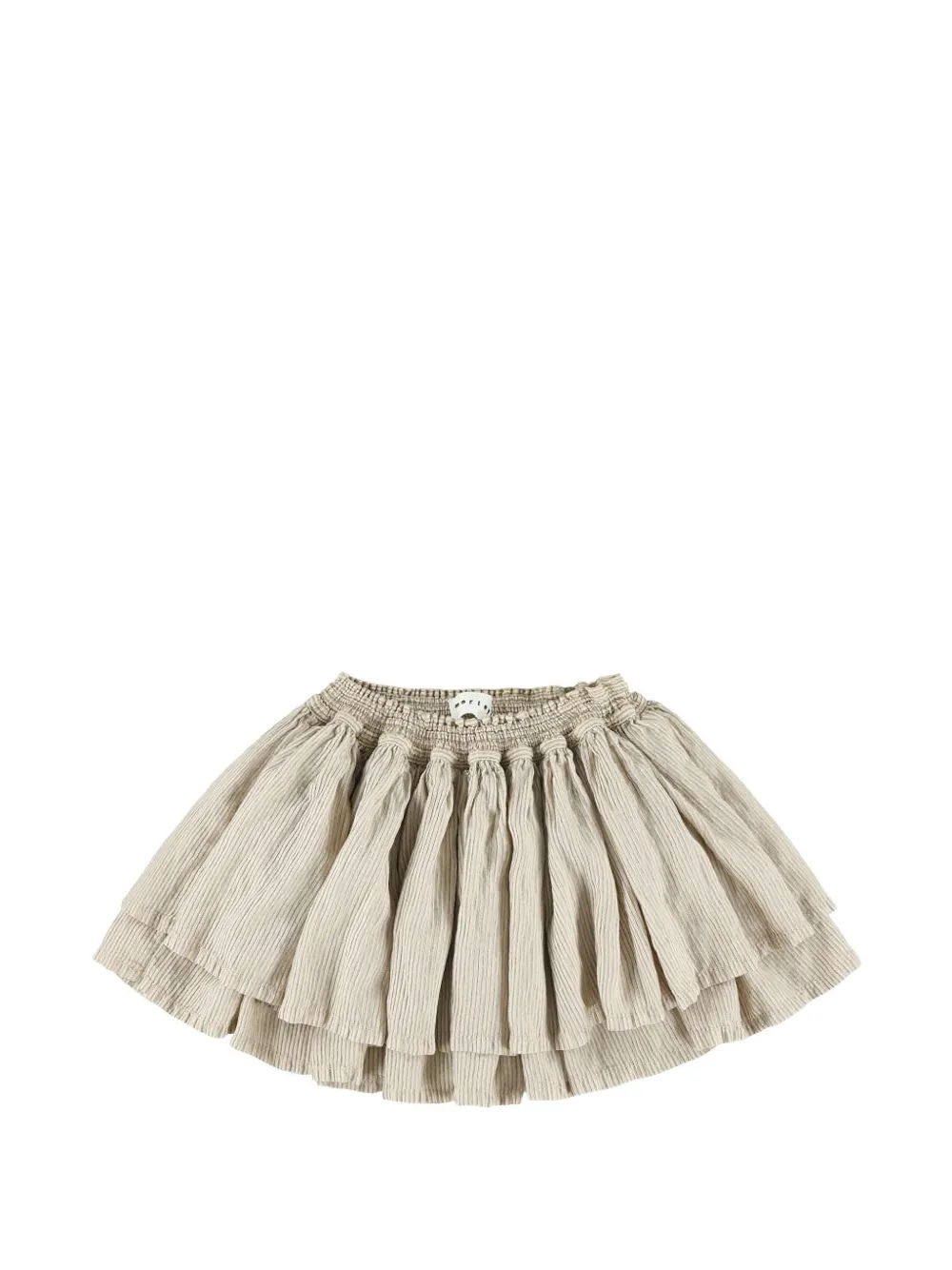 Morley Kids' Margot Tiered Ruffled Skirt In Neutrals