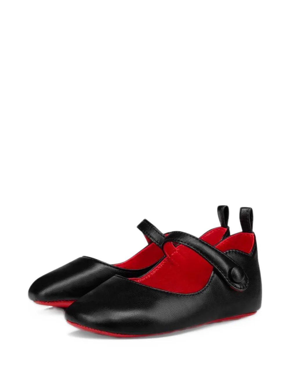 Christian Louboutin Kids Baby Love Chick ballet flats - Nero
