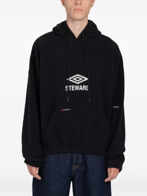 UMBRO Steward masked fleece hoodie