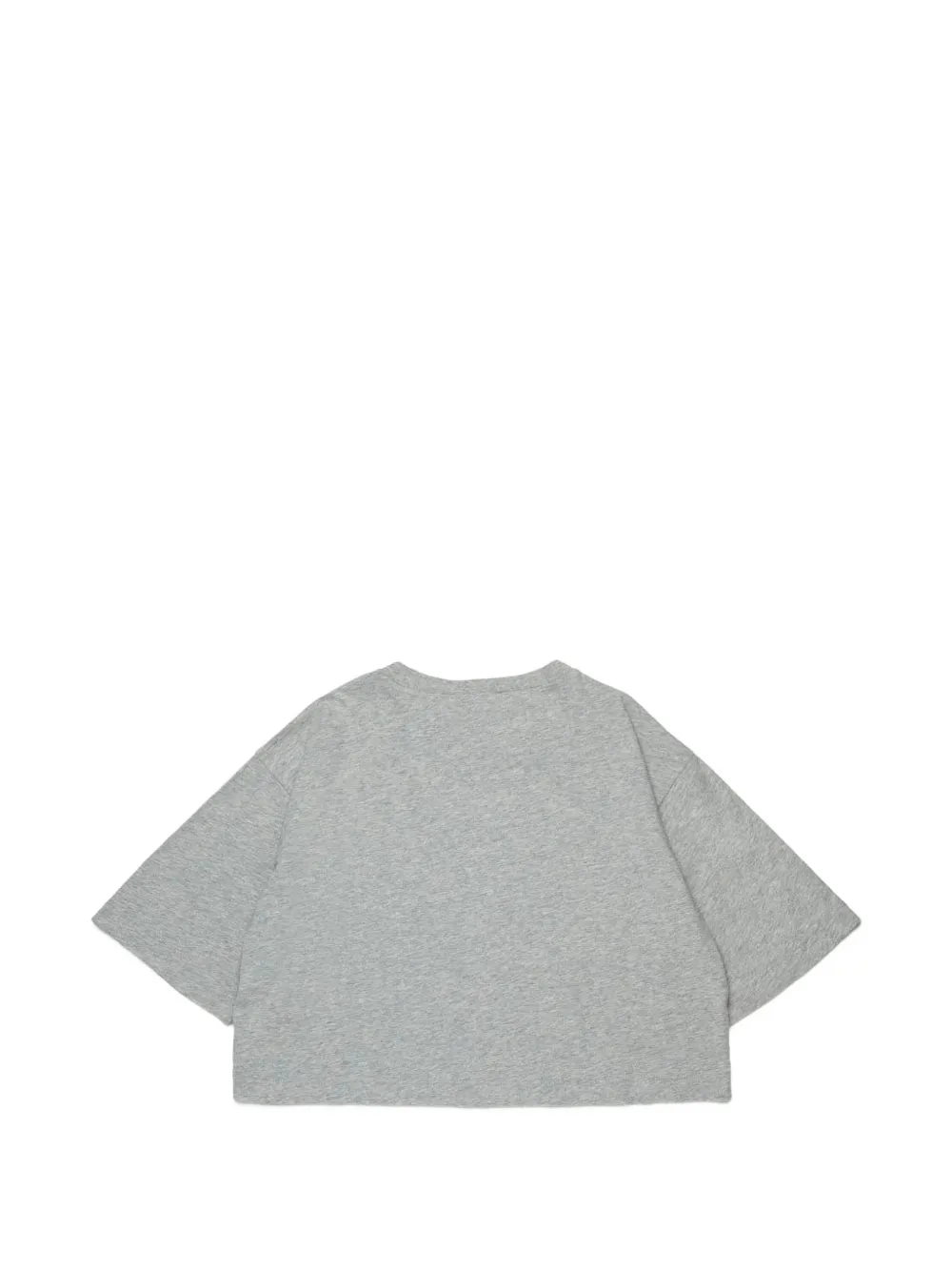 Marni Kids heart-embroidered T-shirt Grijs