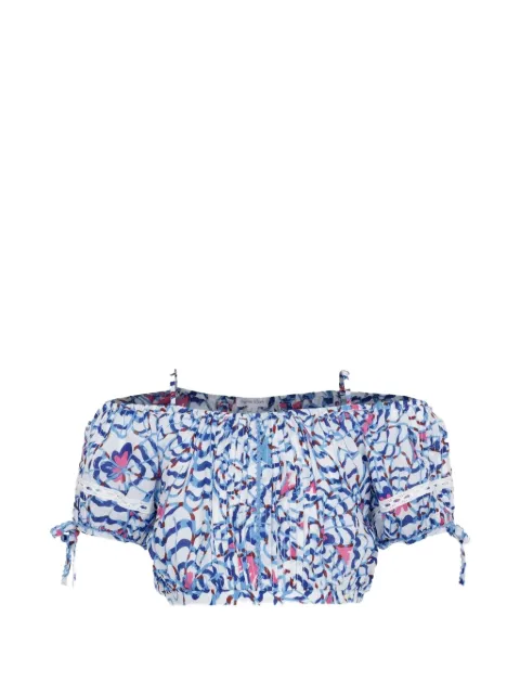 Poupette St Barth Bonny floral-print top