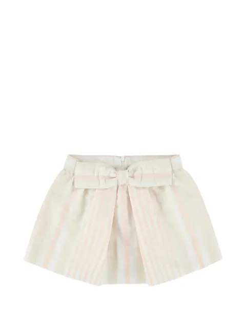 Morley Yami bow-detail striped skirt