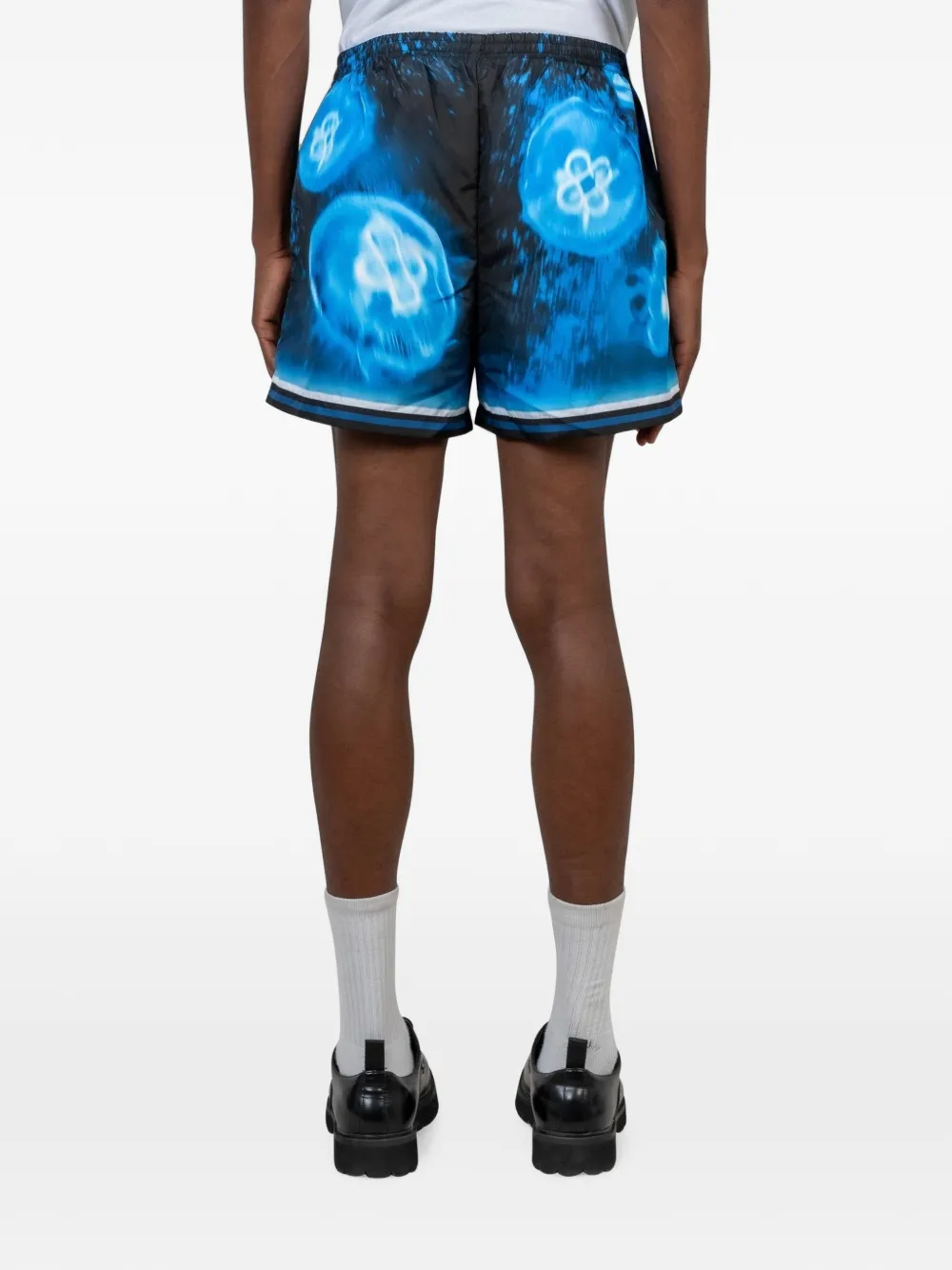 Casablanca Zwembroek met print Blauw