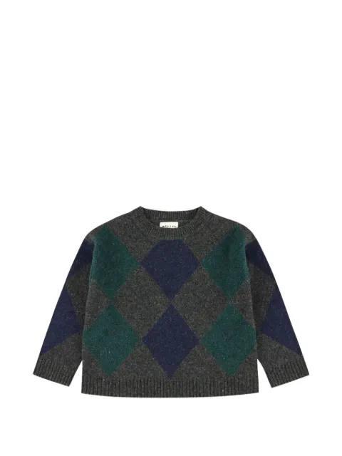 Morley Yves Argyle sweater