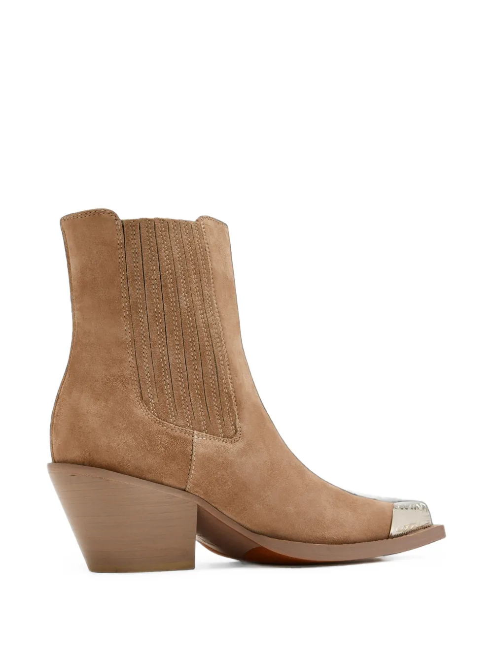 Paris Texas Dallas embellished ankle boots Beige