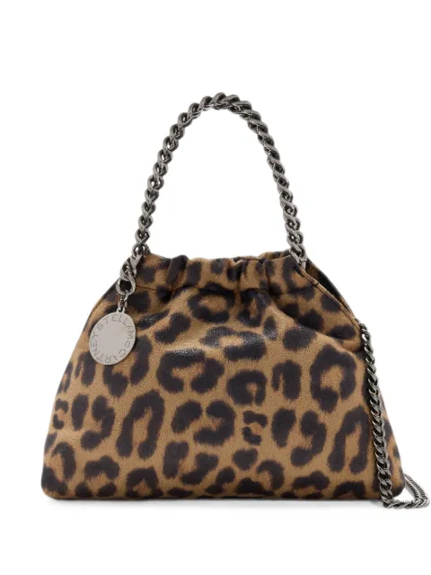 Stella McCartney mini Falabella leopard-print tote bag