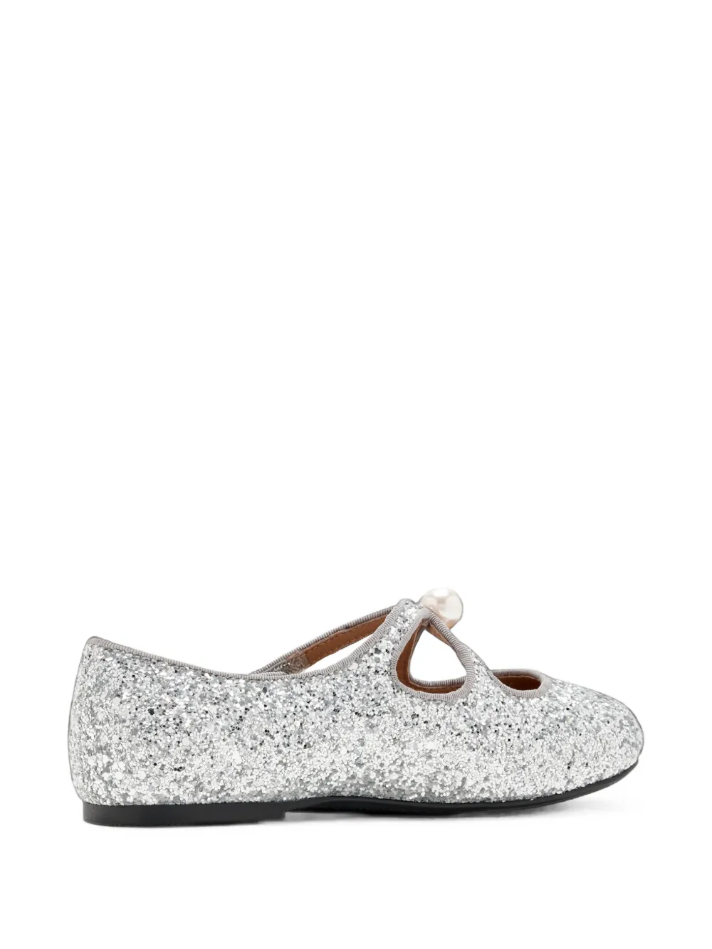 Age of Innocence glitter-effect Kristen ballet flats - Argento