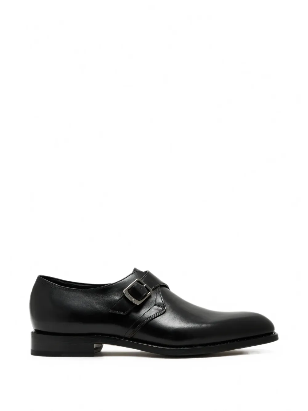 Ferragamo Sullivan buckle-fastening monk shoes - Nero