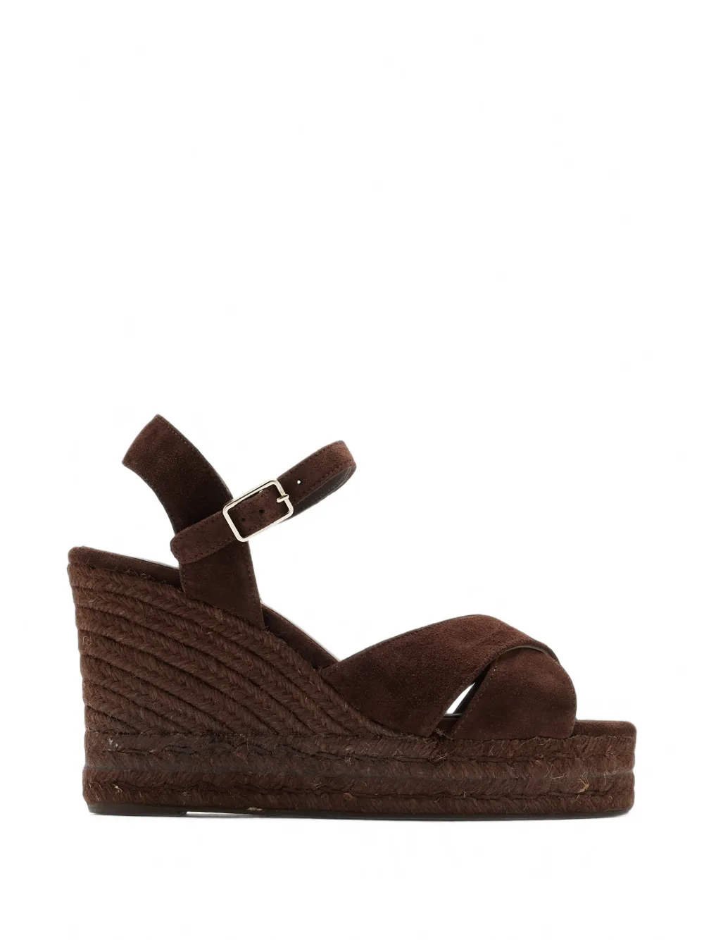 Castañer Blaudell suede espadrilles Bruin