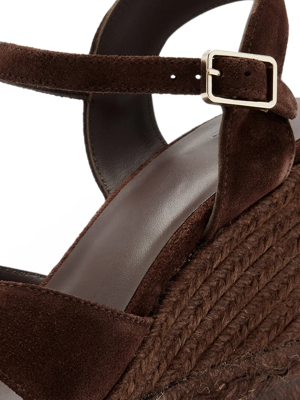 Castañer Blaudell suede espadrilles Bruin