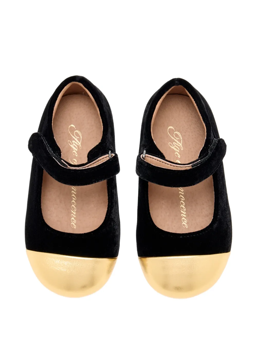 Age of Innocence Jenny Velvet 2.0 ballet flats Zwart