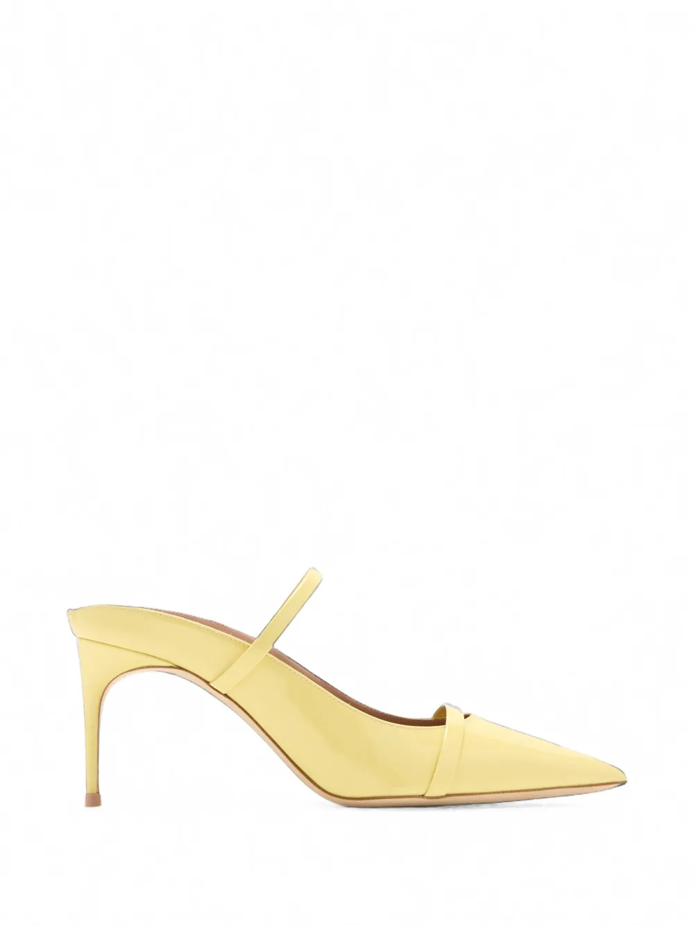 Malone Souliers Aurora patent-leather mules - Jaune