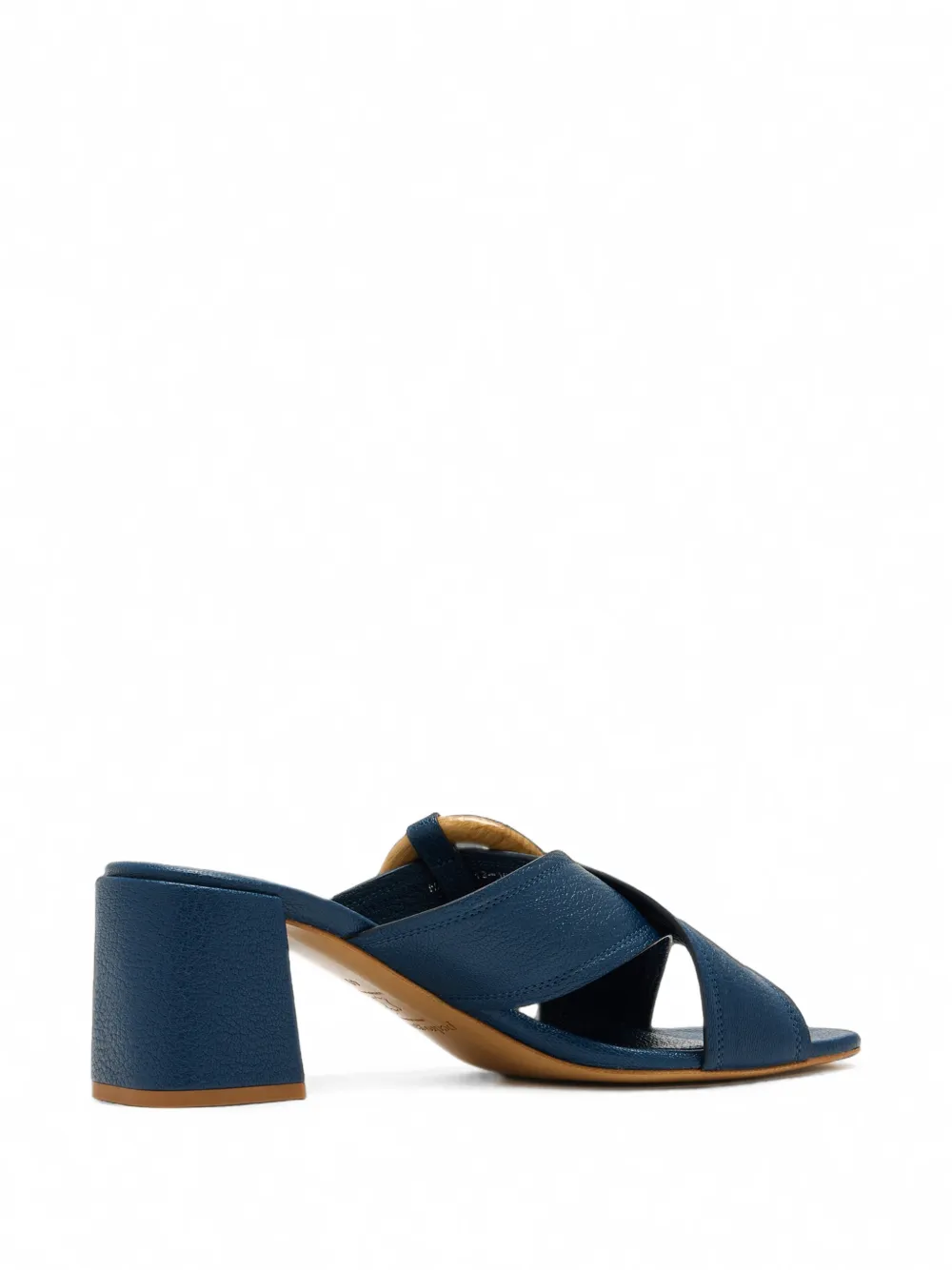 Pedro Garcia Uxia wooden-buckle sandals Blauw