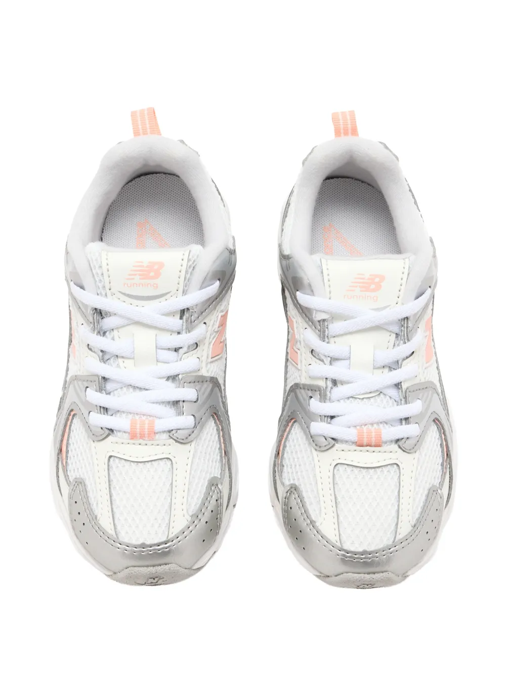 New Balance Kids 530 panelled mesh sneakers Wit