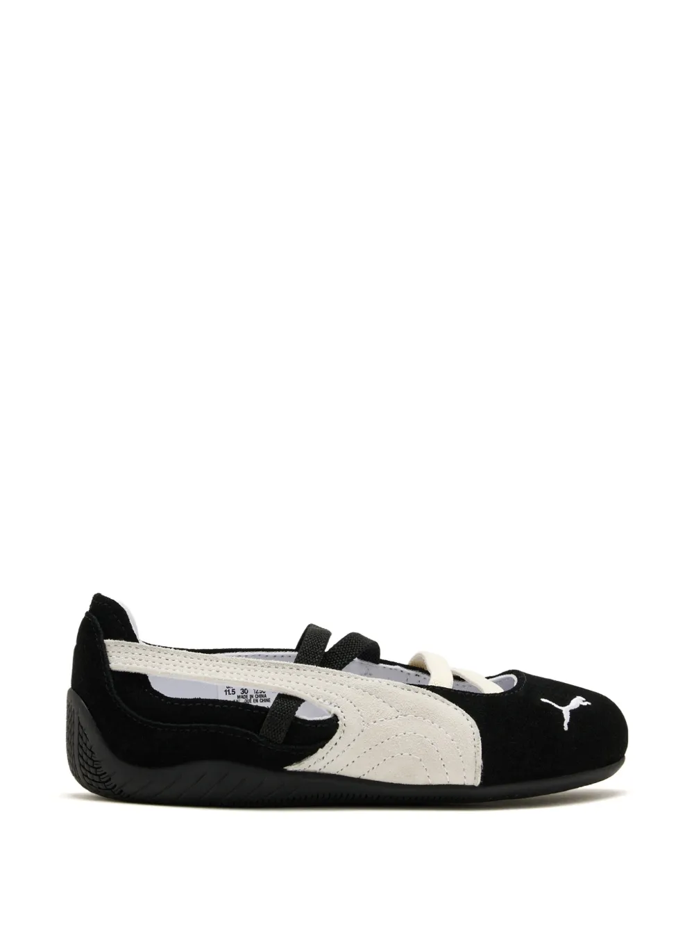 Puma Kids Speedcat elasticated-straps sneakers - Nero