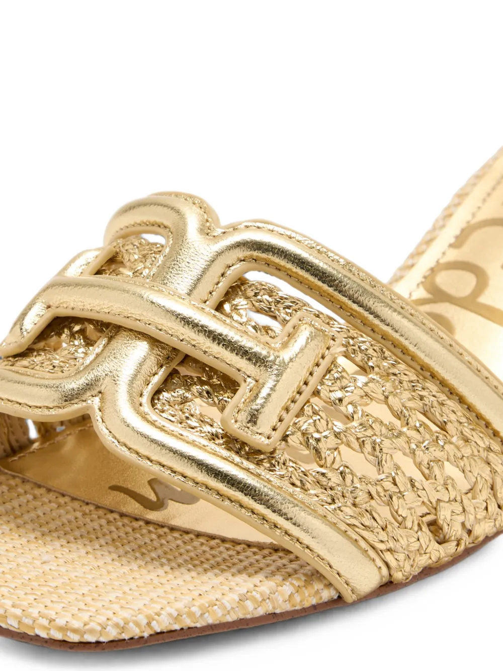 Sam Edelman Waylon Weave sandals Goud