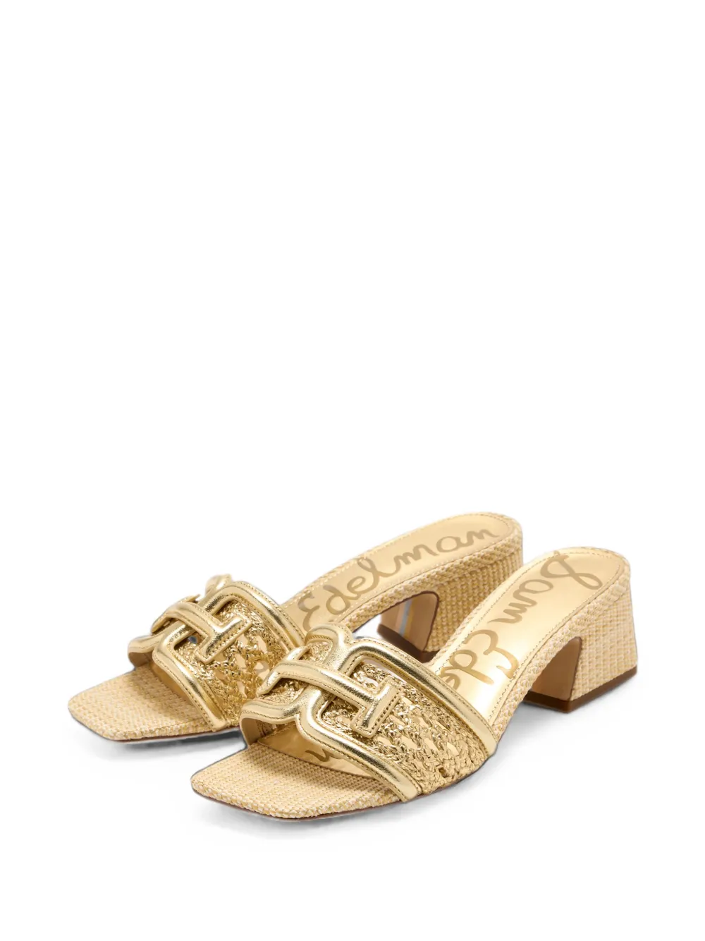 Sam Edelman Waylon Weave sandals Goud