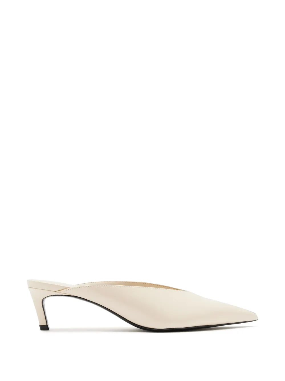 Schutz pointed-toe leather mules