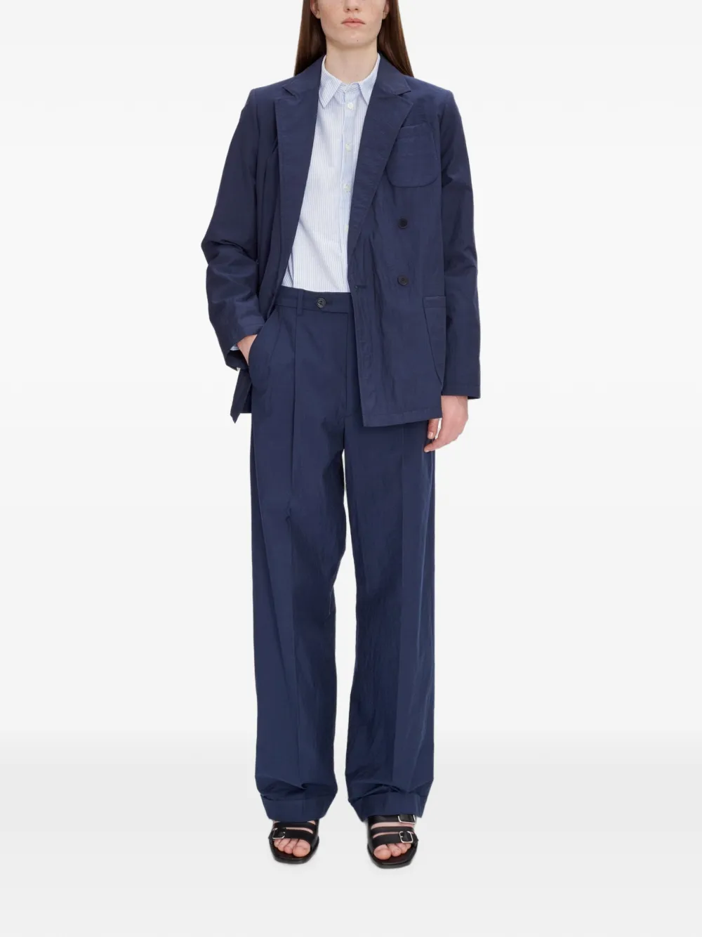 A.P.C. Jack met dubbele rij knopen Blauw