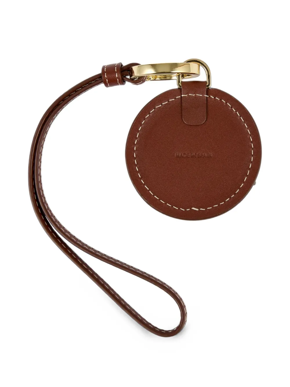 A.P.C. Ruban leren bedel met band Bruin