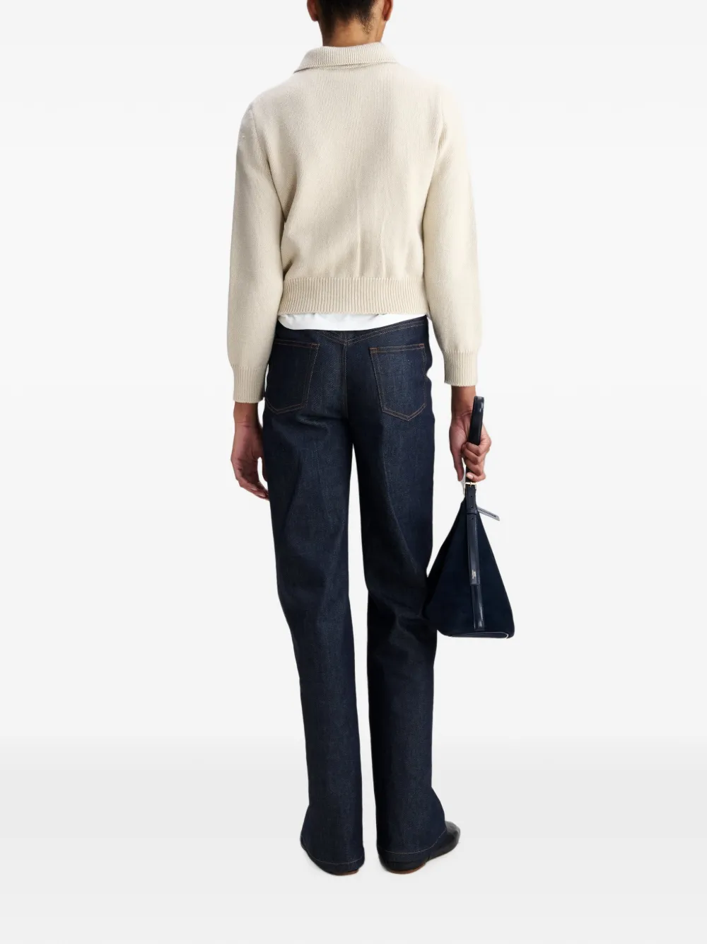 A.P.C. Button-up vest Grijs