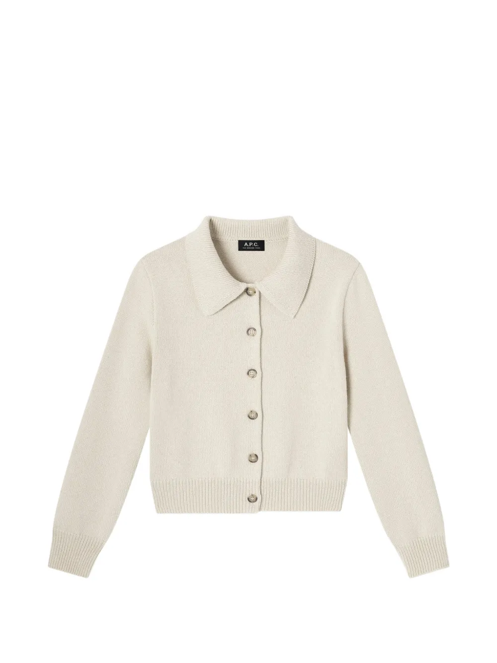 A.P.C. Geknöpfter Cardigan - Grau