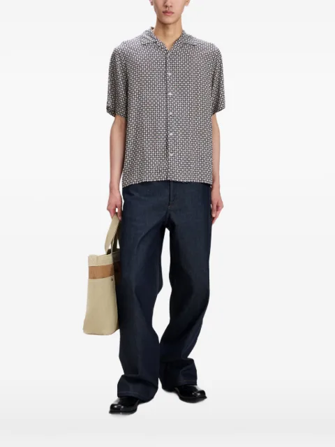 A.P.C. geometric-print shirt
