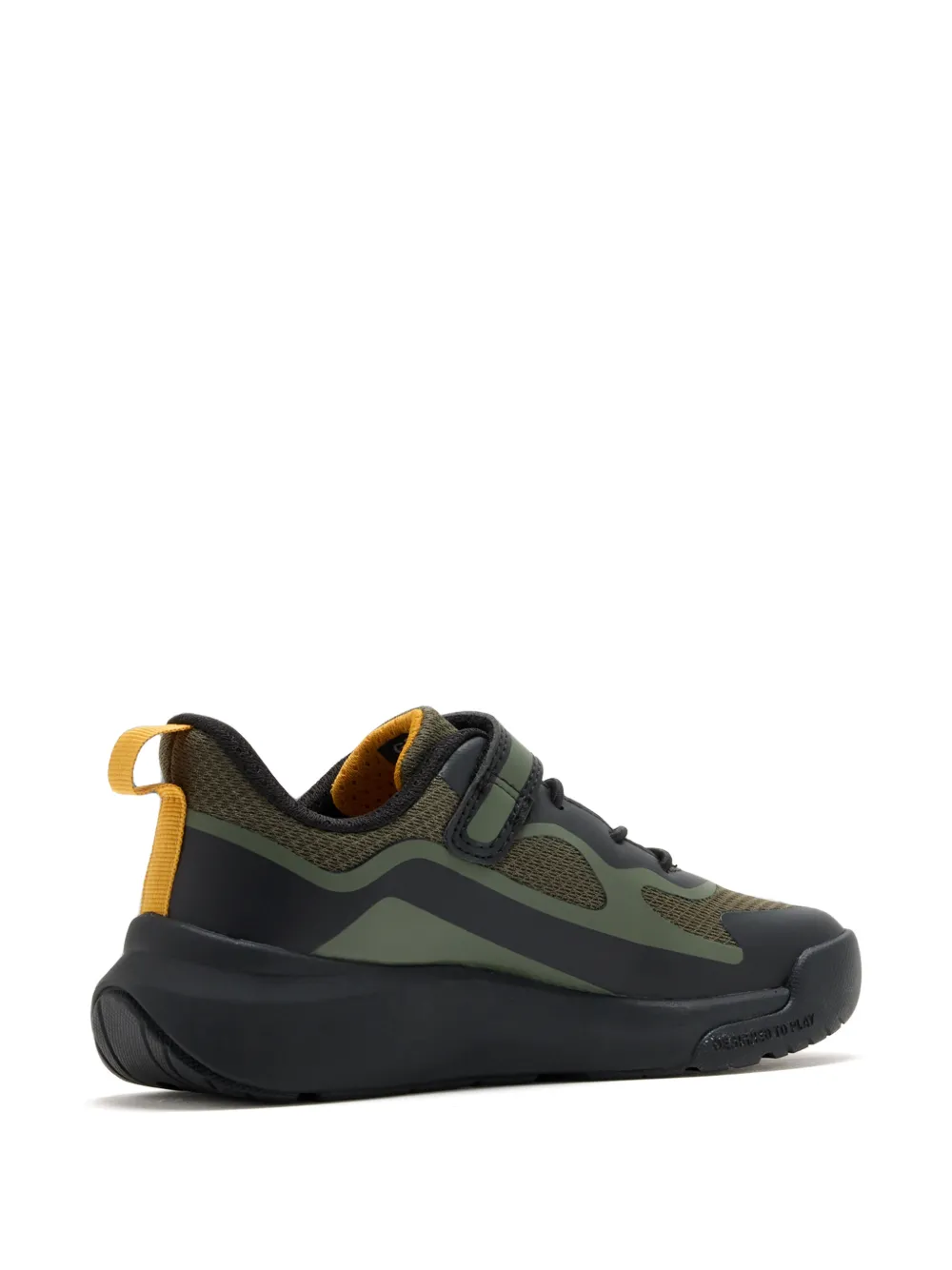 Geox Kids Pro-Ran touch-strap sneakers Groen