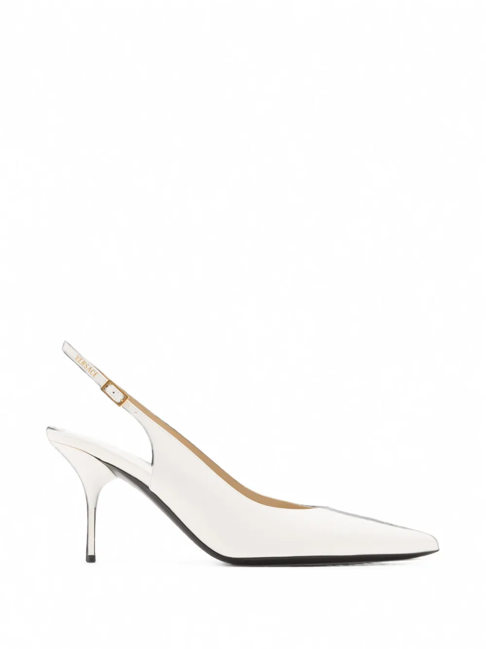 Versace Nyx pointed-toe slingback pumps