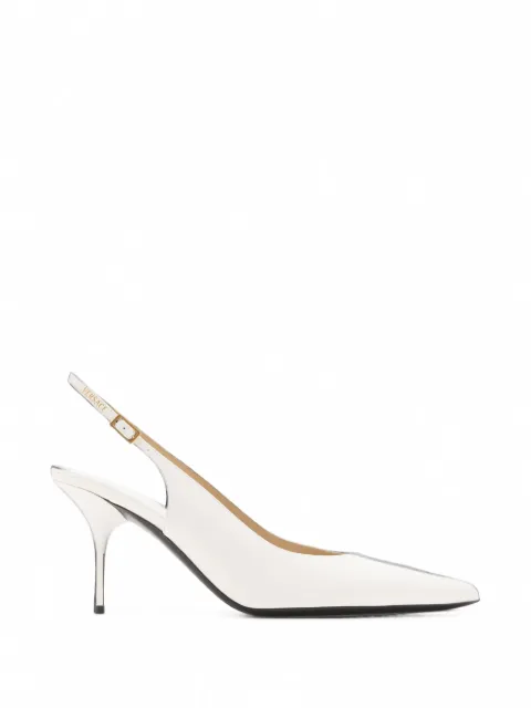Versace Nyx pointed-toe slingback pumps