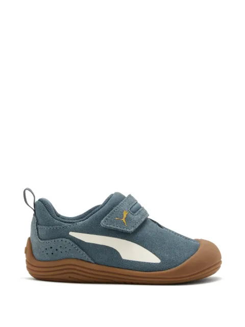 Puma Kids Kitten Premium suede touch-strap sneakers