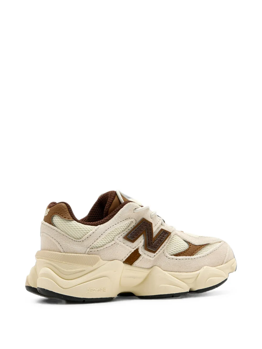 New Balance Kids 9060 toggle-fastening sneakers Beige