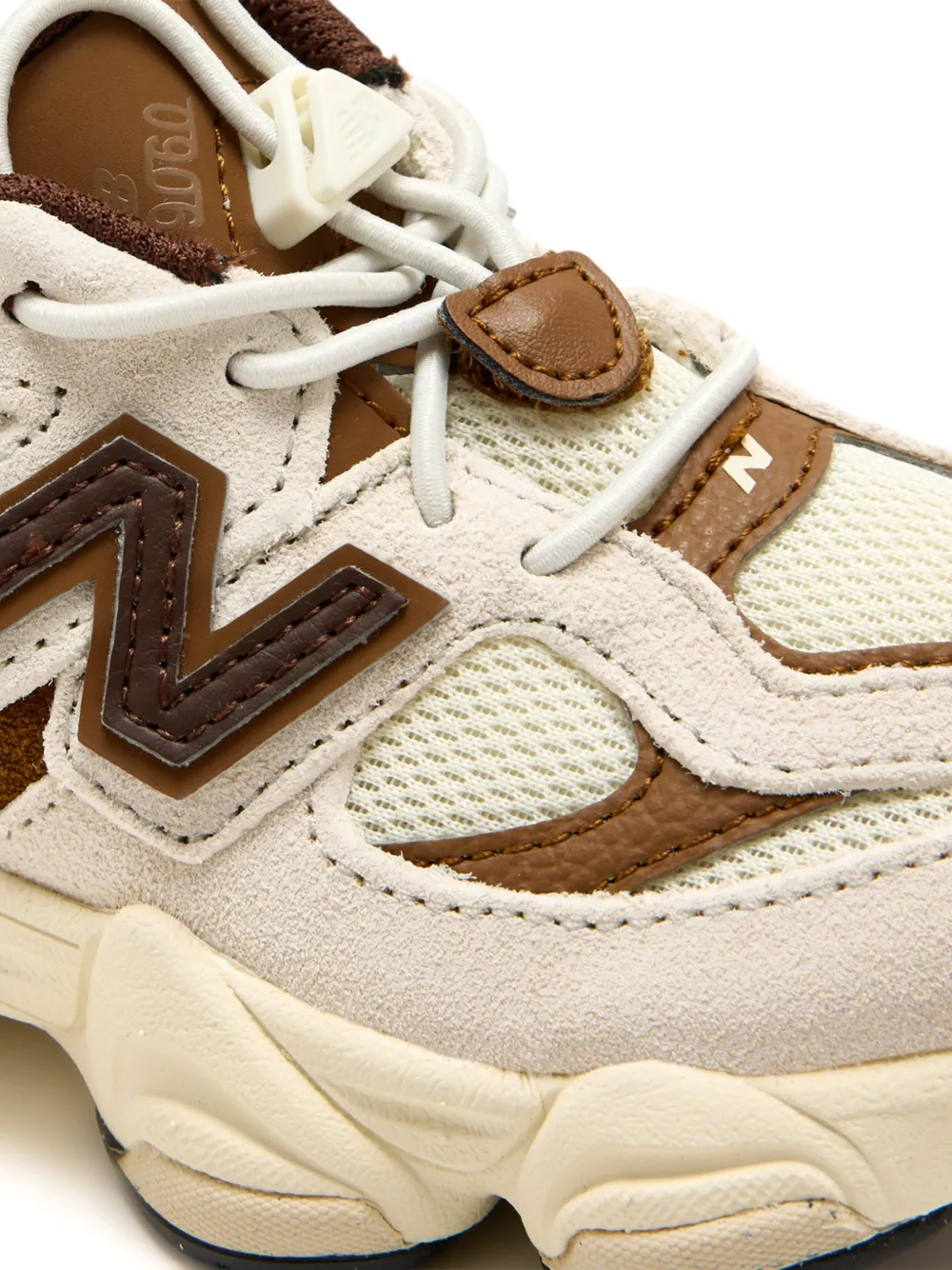 New Balance Kids 9060 toggle-fastening sneakers Beige
