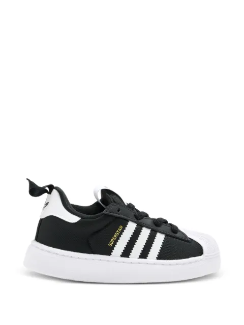 adidas Kids Superstar Quickon lace-up sneakers