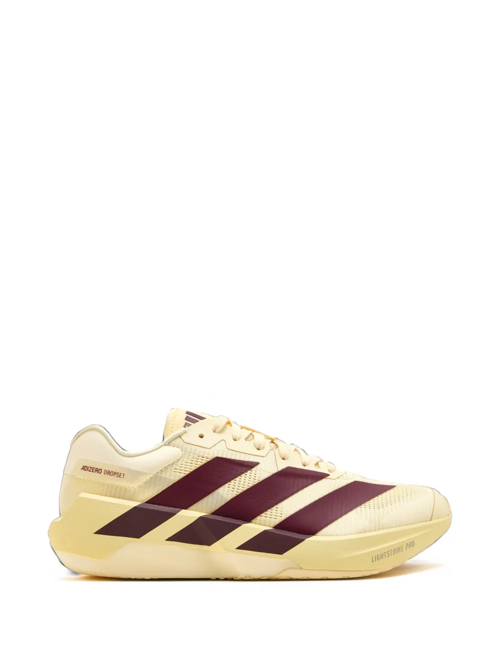adidas Adizero Dropset Pro lace-up sneakers Beige