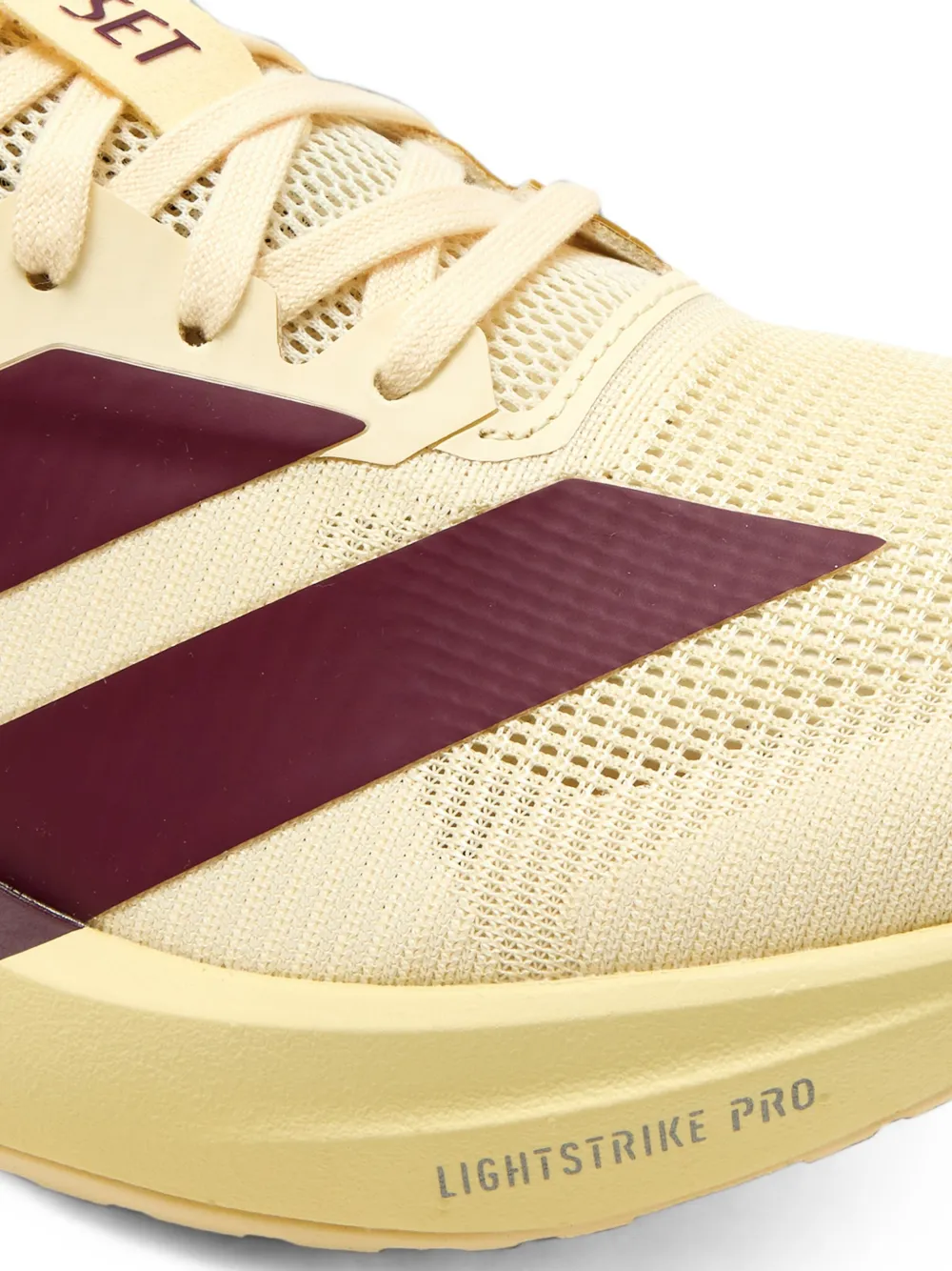 adidas Adizero Dropset Pro lace-up sneakers Beige