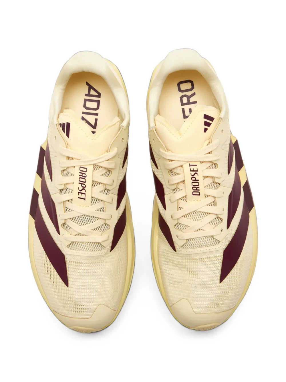 adidas Adizero Dropset Pro lace-up sneakers Beige
