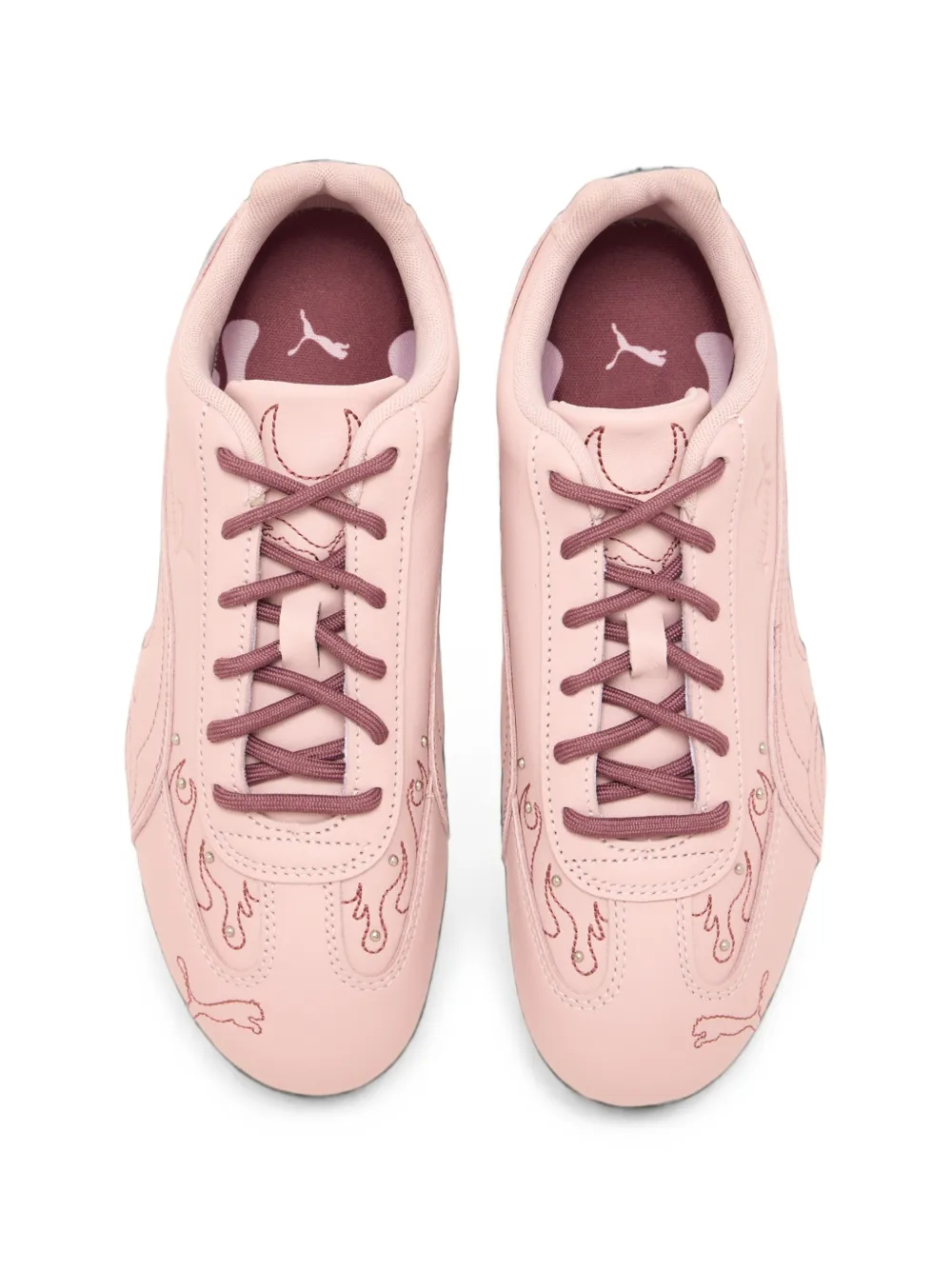 PUMA Speedcat embellished sneakers Roze