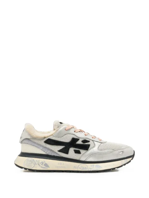 Premiata Lauryn shearling-trim sneakers