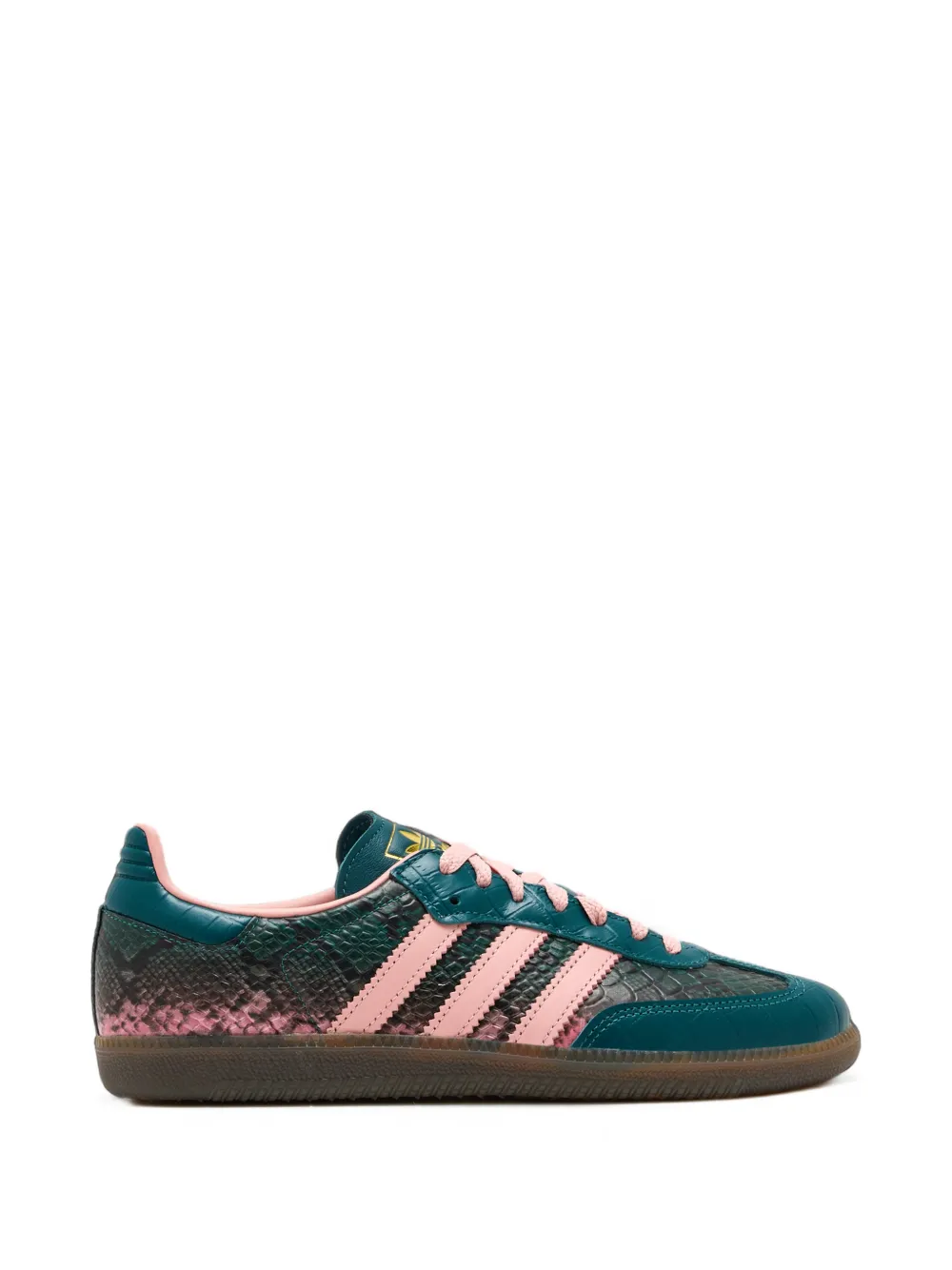 adidas Samba OG snake-effect sneakers Blauw