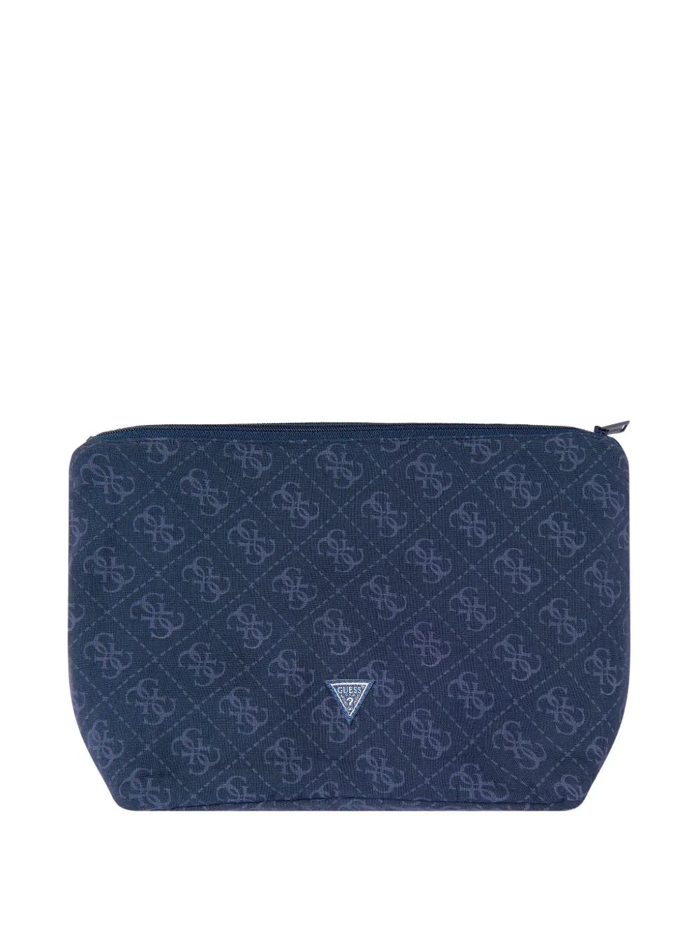 guess kids Set van deken en buidel met logo-print Blauw