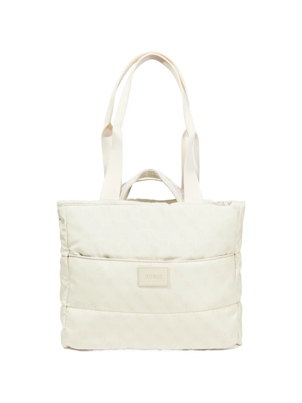 guess kids Borsa tote con monogramma 4G - Toni neutri