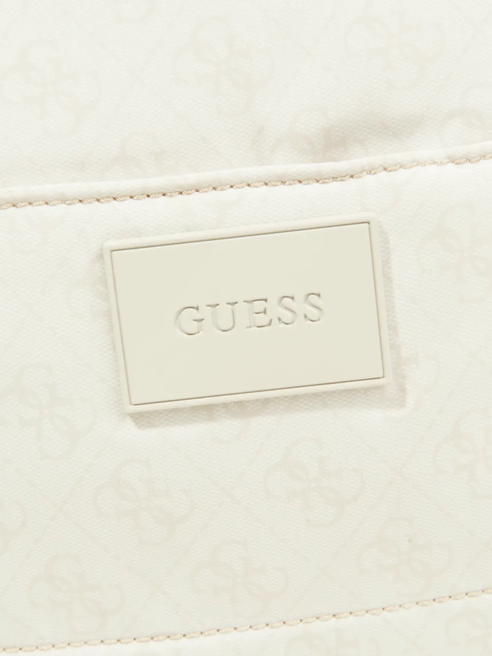 guess kids Gewatteerde shopper met 4G-monogram Beige