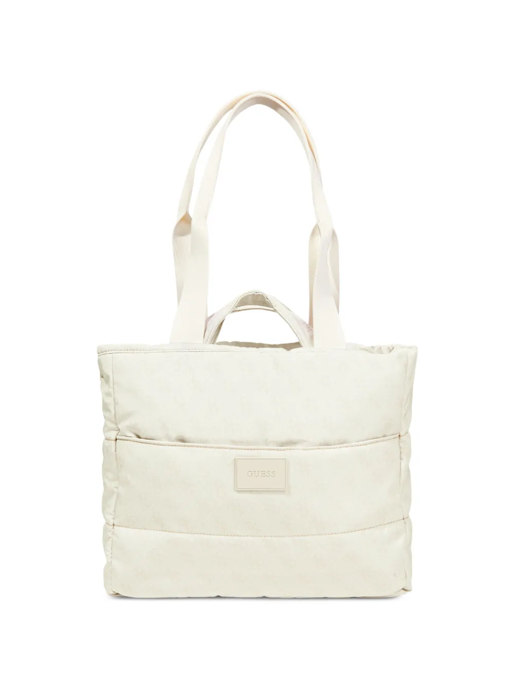 guess kids Borsa tote con monogramma 4G - Toni neutri
